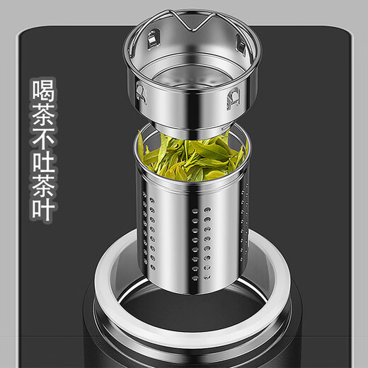 灵犀予物退伍纪念生日礼物送男女士朋友老师316不锈钢保温杯定制刻字logo 米白色刻字+杯套+礼盒 600ml