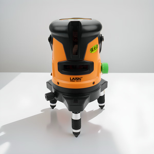 
Laise laser leveling green light two-line infrared leveling LSG671SD high-gloss lithium battery standard automatic leveling LS671SD red light two-line standard