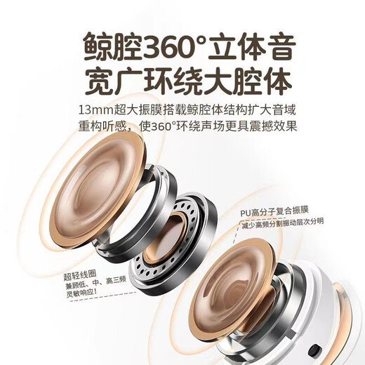 原赞 真无线适用苹果蓝牙耳机超长续航iPhone16e/15/14Plus/13Pro/i12/11/X/XR/XS降噪运动Max游戏原装 半入耳白色A3410A3288A3291A3294 A329