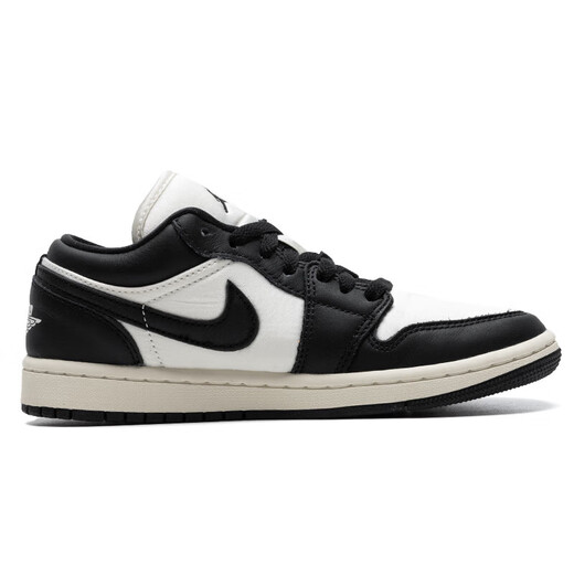 Nike (Nike) Freizeitschuhe für Frauen 2025 Sommer AJ1 Schwarz-Weiß Retro Panda Classic Sneakers FB9893-101 36.5