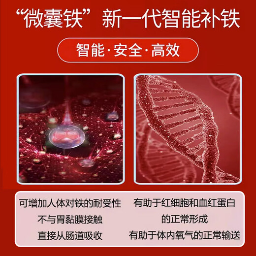 Yizhibao Iron Supplement Powder Anemia Replenishing Qi and Blood Pregnant Women Ferrolip Iron Supplement Pregnancy Adults and Children 20 Bags