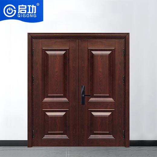 Qigong anti-theft door steel safety door sliding door entrance door community unit private house steel anti-theft door