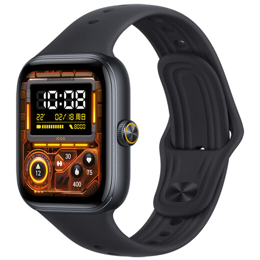 Vivoiqoo Watch GT Bluetooth Versión de caucho suave Persiguiendo el sistema operativo Black Blue River Black Blue AI Experiencia Baidu Navegación ESIM Cloud Message Expresión inteligente de San Valentín Regalos Niños