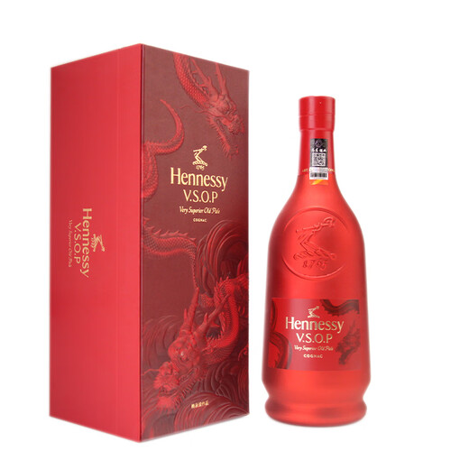 Hennessy VSOP (2024 Year of the Dragon Spring Festival) Yang Yongliang Limited Edition Gift Box Cognac French imported wine 700mL 1 bottle