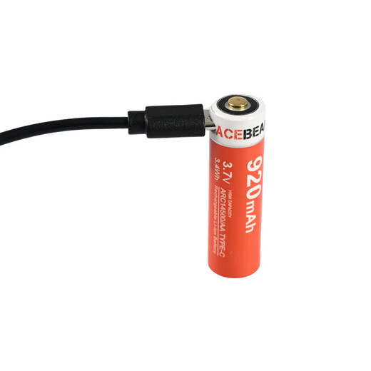 ACEBEAM Lithium Ion Battery Lighting Accessories 14500USB Battery (920 mA)