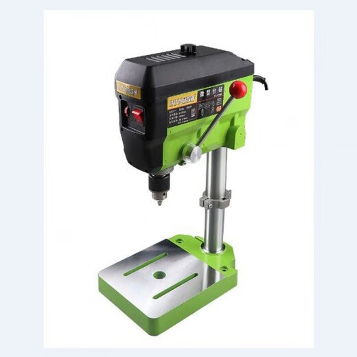 家用多功能13mm精密高速微型迷你小台钻钻床电动铣床佛珠制作工具 340W台钻+平口钳