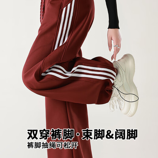 Free style velvet overalls for women in autumn new 2025 windproof and waterproof mountaineering pants wide-leg casual sports assault pants