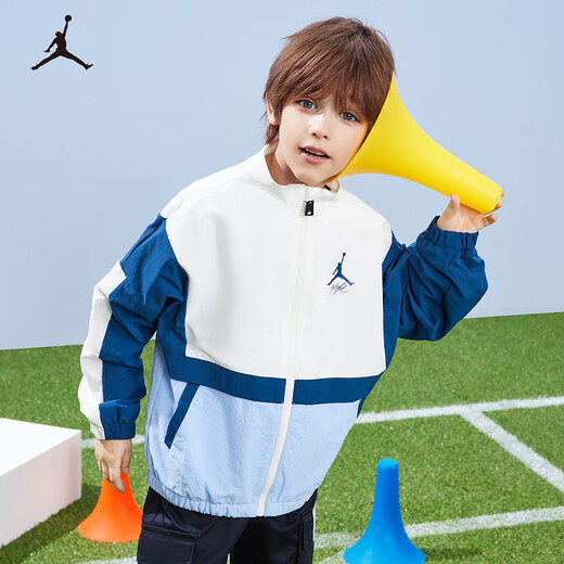 Nike Jordan Nike Детская куртка для мальчиков Весна и осень-новая детская сетчатая куртка тихой цвет 110 /52 [Предлагаемая рост 98-104см]