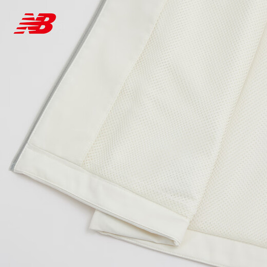 NEW BALANCE/NB Woven Jacket女款经典简约休闲运动卫衣连帽外套 NAE12392-GR 灰色 S