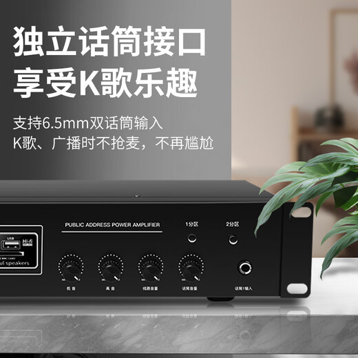 
Newmine R108 ceiling speaker set Bluetooth fixed pressure amplifier public broadcast home living room commercial conference store background speaker embedded hidden ceiling speaker one to eight