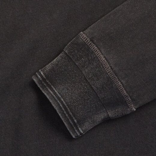 RRL Мужская одежда Классическая хлопковая майка Генри Рубашка RL93813 001-BLACK XS