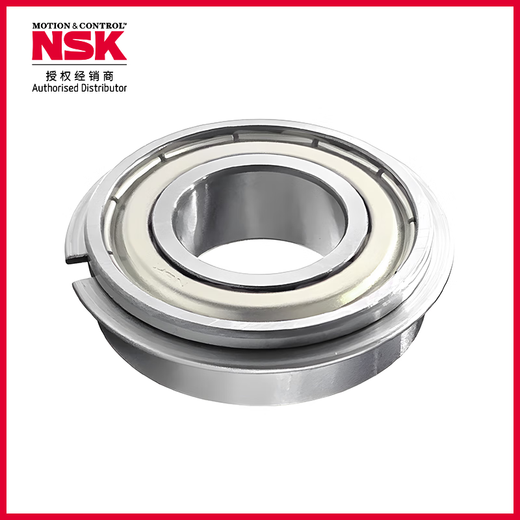 NSK/恩斯克轴承 深沟球轴承 带卡簧 6210ZZNR* 日本产 【NS7S5】 盒装 内径50mm 外径90mm 厚度20mm