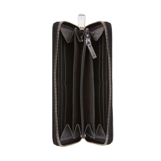 Gucci (GUCCI) Gucci men's bag black leather long zipper wallet wallet 473928 A7M0N 1000 purchasing agent