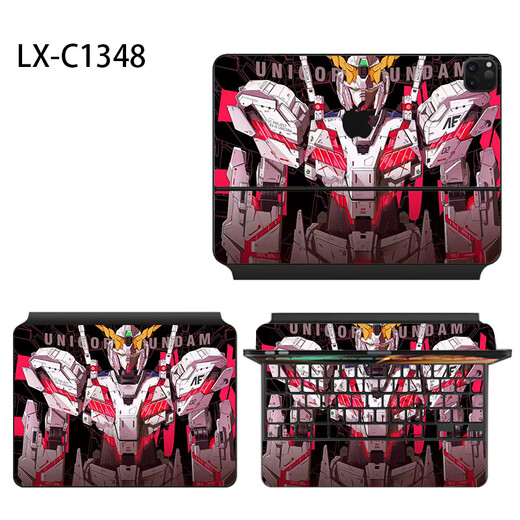 Wanfusheng es adecuado para el teclado instantáneo de Apple de 12.9 pulgadas de película protectora de tres lados de la película de moda personalizada Animación de la moda y calcomanías frías LX-C1391 para el teclado instantáneo de 12.9 pulgadas (tres lados)