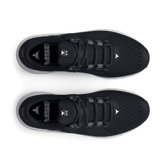 Under Armour (ANTEARMOUR) Proyecto de primavera y verano Rock Johnson Zapatos de entrenamiento deportivo liviano para hombres 3027344 Negro 001 43