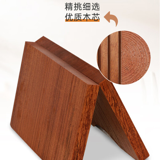 Dalefeng ebony cutting board whole wood household knife board kitchen double-sided cutting board sticky board solid wood cutting board
