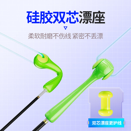 小凤仙进口成品线组套装4卷装全套鲫鲢鳙鱼线主线强拉力台钓绑好钓鱼线 7.2m【4卷装八字环款】+盒子剪刀 5