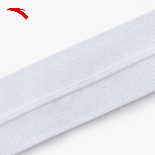 ANTA headband for men and women, winter running, non-slip, lightweight, breathable, sweat-absorbent sweatband, sports headband, Pilates headband, headband, high elasticity, soft, white-2