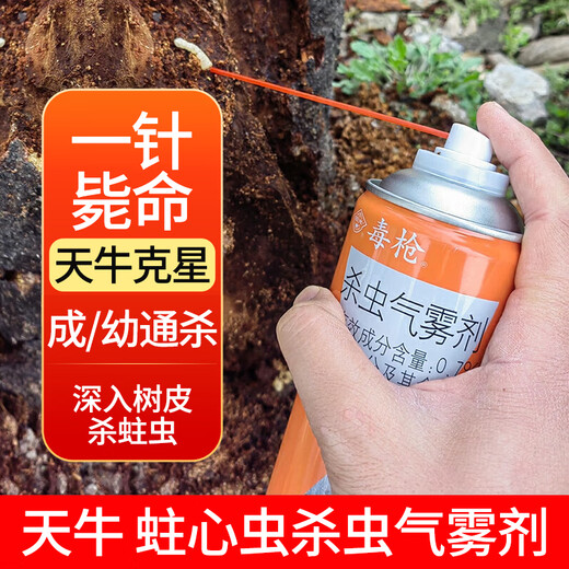 Guoguang Giftgewehrkäfer Insektizid Aerosol Nemesis Obstbaumstammbohrer Baumloch Insektenlarven Baum Antibohrerspray