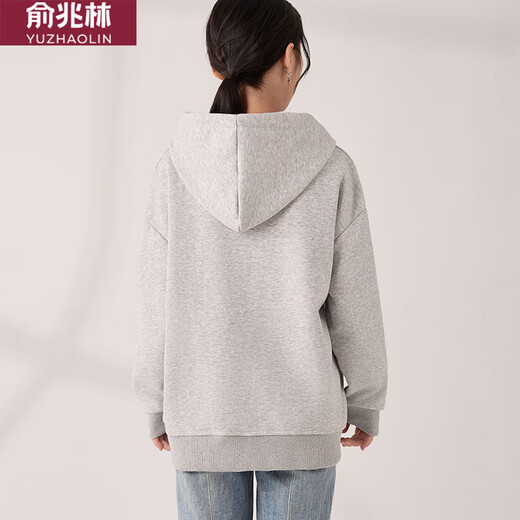 Yu Zhaolin (Yuzhaolin) Kapuzen -Sweatshirt Frauen lässigbrief gedruckt Lose Coat Frauen Top Y13KW1484