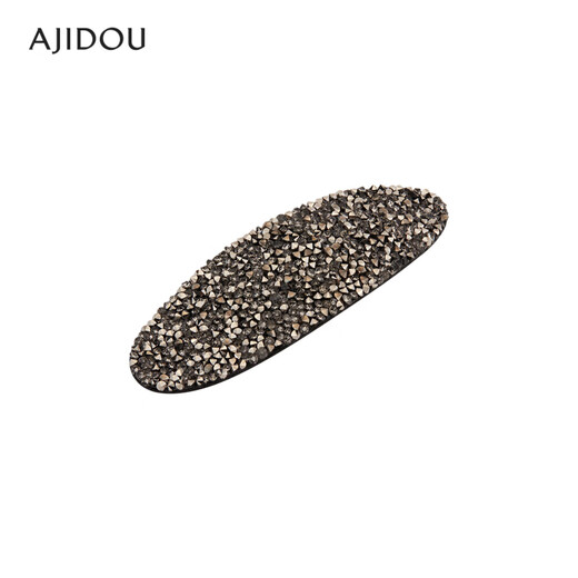 AJIDOU Ajidou hairpin women's fashionable artificial crystal offline same style bangs clip side clip simple high-end birthday gift