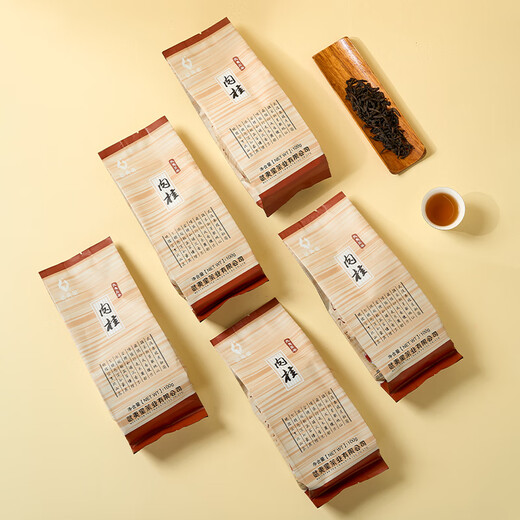武夷星 肉桂茶叶 武夷岩茶 自饮组合500g 肉桂