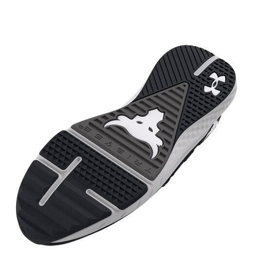 Under Armour (ANTEARMOUR) Proyecto de primavera y verano Rock Johnson Zapatos de entrenamiento deportivo liviano para hombres 3027344 Negro 001 43