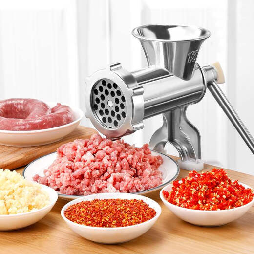 Fan Xiaoxiong sausage stuffing tool, meat grinder, manual sausage stuffing machine, household hand-crank stuffing and shredding machine, small sausage stuffing pig casing stuffing sausage special one can fill 812