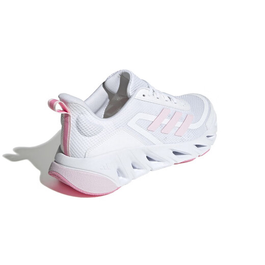 ADIDAS Adidas women's shoes spring and autumn new lightweight and comfortable casual shoes mesh breathable cushioned running shoes JH9855 white/clear powder JH9855 37