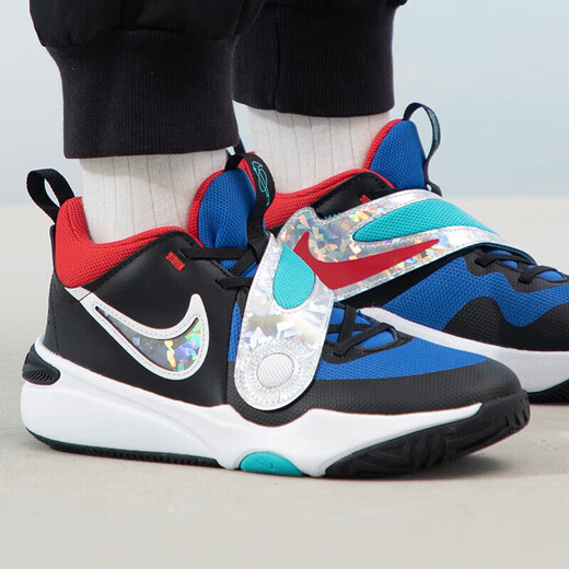 Nike (Nike) Basketballschuhe Frauenschuhe Sommer neue große Kinderschuhe Leichtes Polster Sportschuhe Praktisches Training komfortable atmungsaktive Freizeitschuhe FJ1390-001 39 (245)