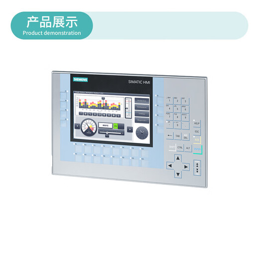 Siemens PLC programmable logic controller KP700 Comfort Panel 7-inch widescreen display keyed 12MB memory 6AV21241GC010AX0