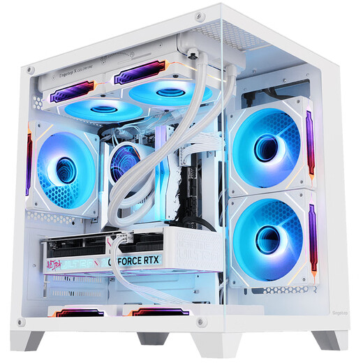 Colorful AMD Ryzen 7800X3D/9700X/9600X game console 5060/5060Ti/5070 graphics card design AI 2K e-sports DIY assembly of the complete desktop computer Configuration 2 R5 9600X丨RTX5060 50 series graphics card dominates e-sports
