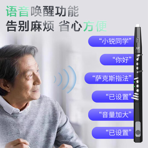 新锐【官方正品】全新XR6000电吹管国产乐器大全中老年电萨克斯葫芦丝 新锐XR6000【标配】+豪华礼包
