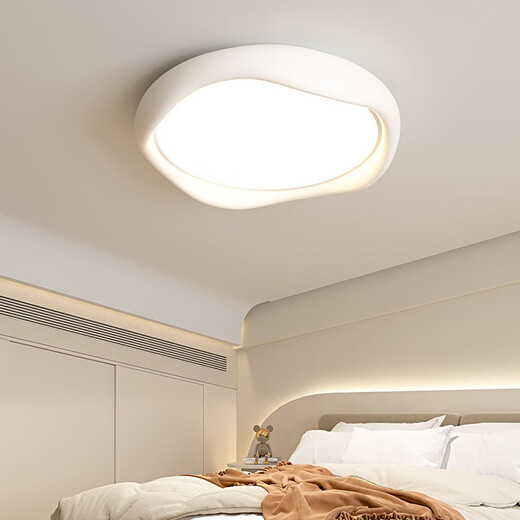 Éclairage Spectre complet Protection des yeux chambre plafond Light nordique Nordic minimaliste Style Master Chadow Children's Room Lamp 48W Spectrum complet / RA9755CM48W-Intelligent