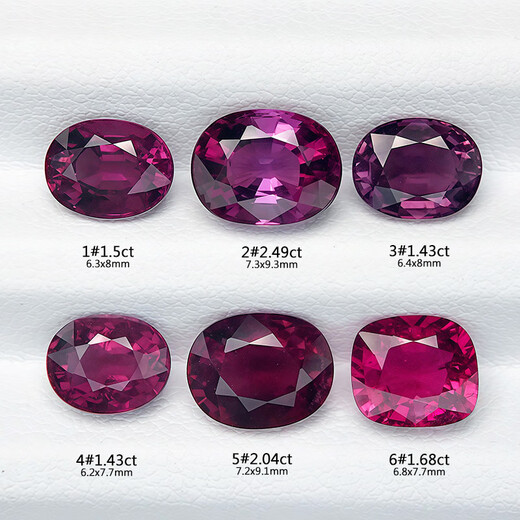 Blue Xianghe 8 Brazilian Rupee tourmaline 600 yuan/carat oval faceted gemstone inlaid with 18K gold men and women ring pendant 1.44 carats 8#