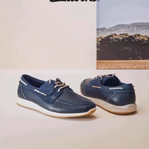 
Qile genuine leather urban outdoor series men's shoes new products casual leather shoes non-slip wear-resistant outdoor shoes men blue 44