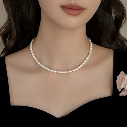 Idel freshwater pearl necklace for women, high-end and light luxury, new clavicle fashion accessories, birthday and Valentine's Day gift for girlfriend, exquisite gift box, freshwater pearl necklace L1929