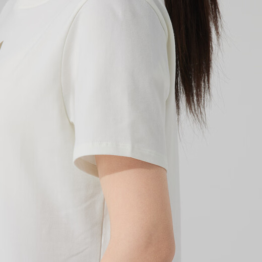 阿迪达斯 （adidas）女装运动套装25夏新款舒适透气简约短袖T恤宽松运动长裤 两件套 JM8803+JD6522 L