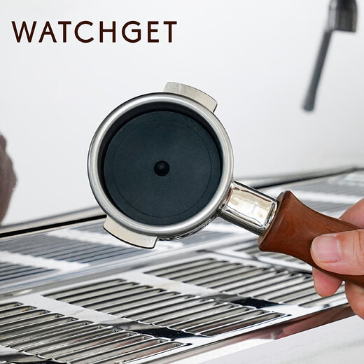Watchget Italian coffee machine blind piece handle powder bowl seal cleaning cleaning gasket handle 58/54/51mm 58mm cleaning blind piece