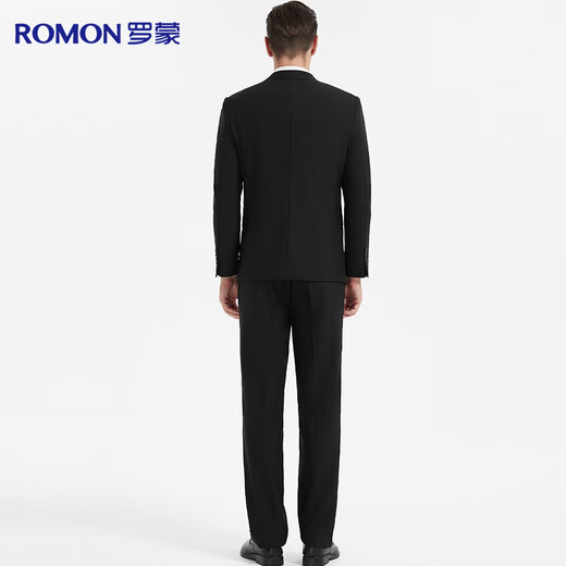 Lomon wool suit men's commuter professional workwear business formal trousers suit groom wedding dress men's clothing