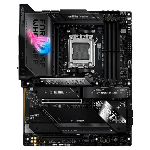 华硕X870E-E GAMING WIFI主板 支持 CPU 锐龙AMD 9900X/9950X/9800X3D 主板+CPU套装 板U套 【潮流电竞】X870E-E R9 9950X盒装
