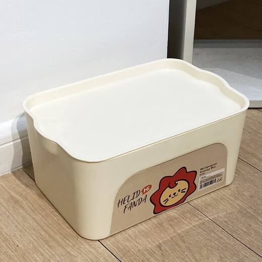 WORTHBUY storage box, home storage, large-capacity clothing storage box, toy book storage box, plastic backup storage box, small + medium + large