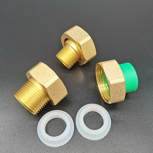 Pre-filter ppr union 4 points 6 points one water pipe straight through welding hot melt accessories 20ppr union (1000 pieces)