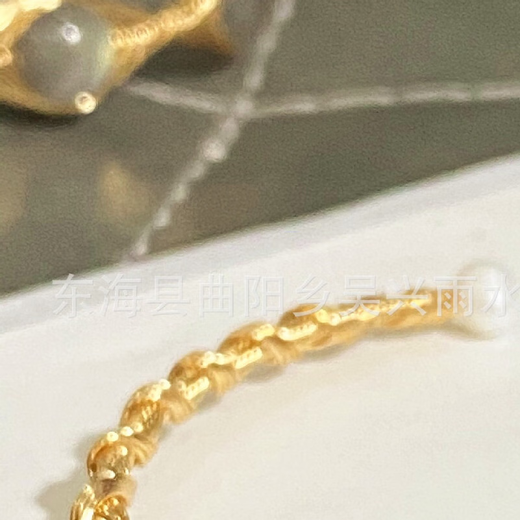 Yangyan moonstone red agate bracelet bracelet white pearl tourmaline natural 14k gold-wrapped wire bracelet labradorite natural white pearl bracelet