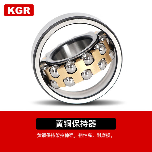 德国KGR双列调心球轴承1200 1201 1202 1203 1204 1205 1206轴承 1205【钢保持架25*52*15mm】