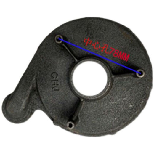 Yuanchangjie Brand Sumersible Voluta Voluto de 6 oritos 1 pulgada Cubierta base de malla Mesh Filtro de aluminio Accesorios de la bomba de agua de agua 3 pulgadas Base Yuan 13566