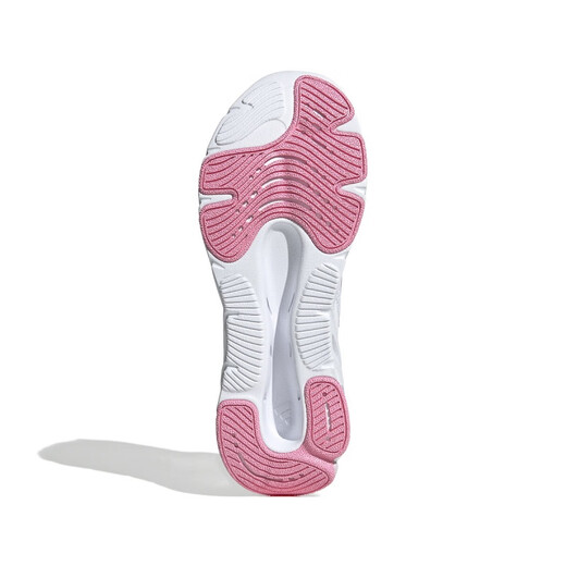 ADIDAS Adidas women's shoes spring and autumn new lightweight and comfortable casual shoes mesh breathable cushioned running shoes JH9855 white/clear powder JH9855 37