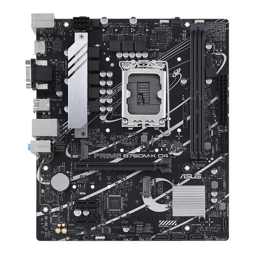 华硕（ASUS）H610/B760 主板套装 英特尔12代 i5 12490F/12600KF/i512400F盒装 主板CPU套装 板U套装 华硕 PRIME B760M-K D4 i5 12400