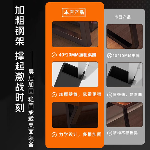 Humanity Chengjia Solid Wood Computer Desk Desktop Bedroom Office Desk Bookshelf Integrated Multi-layer Table E-Sports Game Learning Writing Desk Milk White 120*60cm Upgraded Thickened Solid Wood Ecological Board Single Table