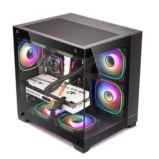 AMD Ryzen R5/R7 5600GT/5700G new host business enterprise office gaming desktop computer host designer computer DIY assembly machine configuration four/5700G/32G/1T